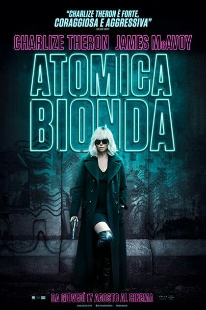 Locandina del film Atomic Blonde, azione intensa e spionaggio