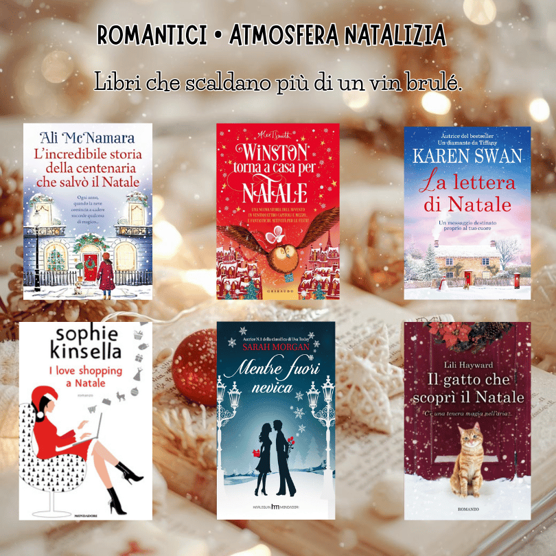 Libri di Natale romantici: selezione di storie natalizie che scaldano il cuore e creano atmosfera romantica durante le feste
