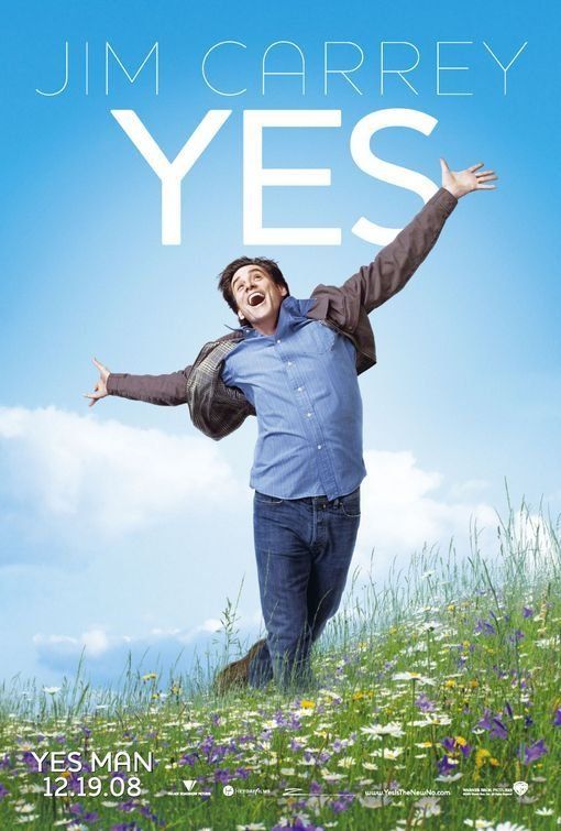 Locandina del film Yes Man, commedia motivazionale e divertente