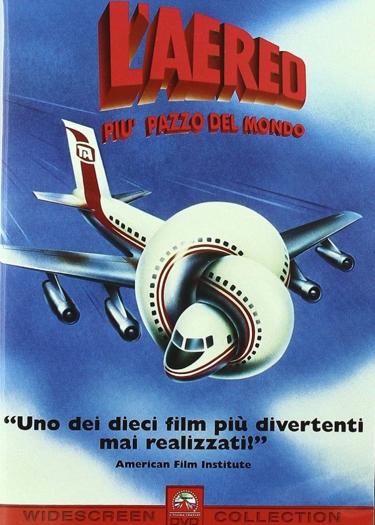Locandina del film L’aereo più pazzo del mondo, commedia assurda e divertente