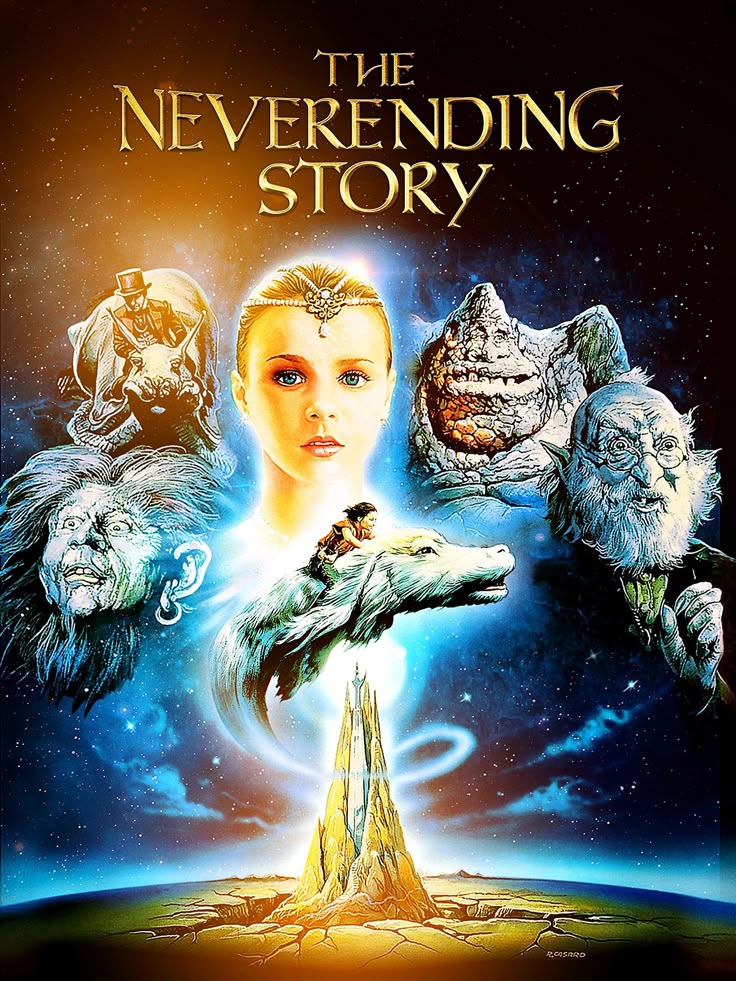 Locandina del film La storia infinita, avventura nostalgica per tutti