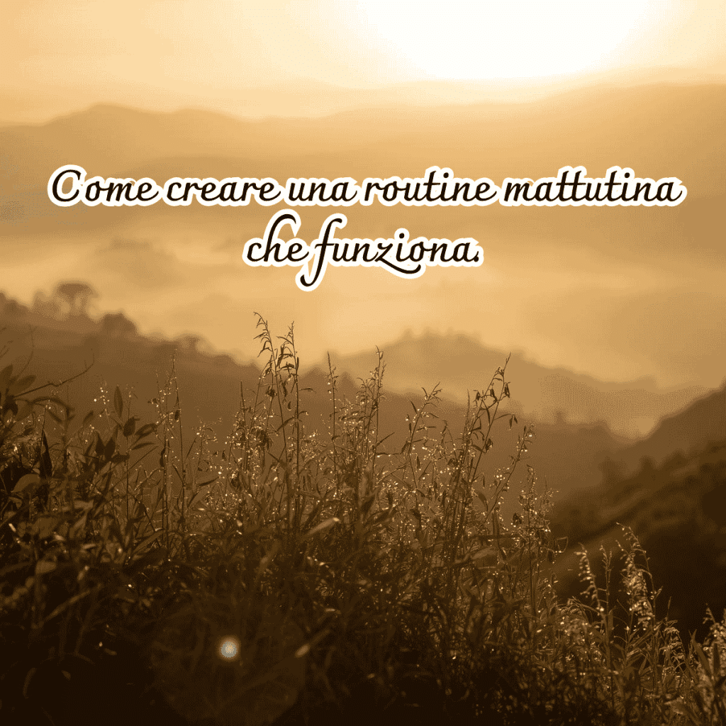 routine mattutina donna mattino caffè finestra luce calda